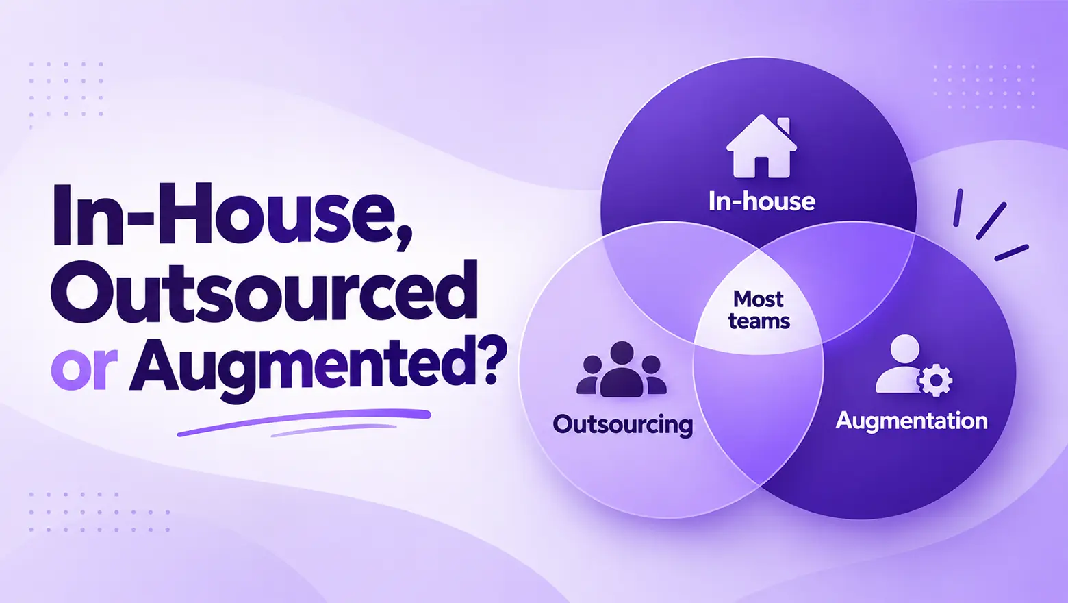 In-House vs Outsourcing vs Staff Augmentation: How to Choose for Your Software Team